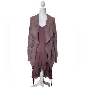 Patrizia Pepe Italy Mohair-Blend Cardigan with Slip NWT – Uptown Rose Size II